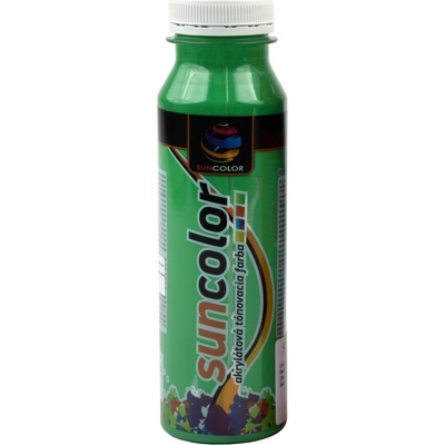 SUNCOLOR akrylátová tónovacia farba 0,35kg, smaragd