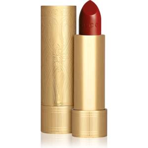 Gucci Gucci Beauty Rouge à Lèvres Satin Lipstick сатенено червило цвят 504 Myra Crimson 3.5 гр