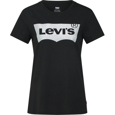 Levi's Тениска 'The Perfect Tee' черно, размер S