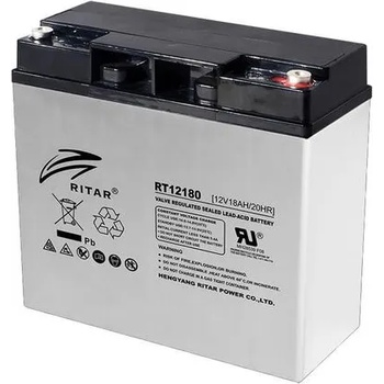 Ritar power Оловна Батерия (RT12180) AGM 12V / 18Ah 181/76/167 mm F13(M5) RITAR (RITAR-RT12180)