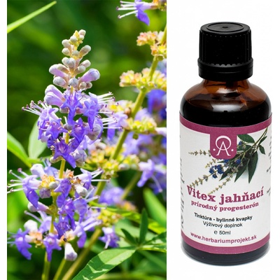 Herbarium Projekt Vitex prírodný progesterón tinktúra 50 ml