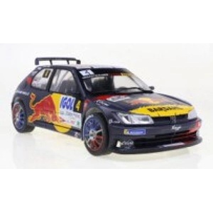 Solido 1: 18 peugeot 306 maxi black rally du mont blanc 20