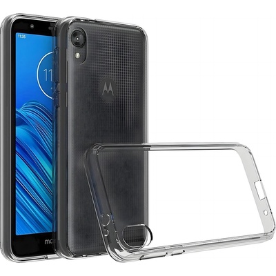 Izmael Прозрачен защитен калъф за Motorola Moto E6 Plus - Прозрачен KP26169 (26169)
