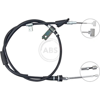 Ťažné lanko, parkovacia brzda A.B.S. K14095
