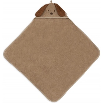 Jollein Osuška s kapucňou froté 75x75cm psík Diego