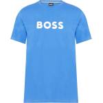 Boss Тениска Boss Mens BOSS Bodywear Short Sleeve T-Shirt with Logo Print Detail - Royal Blue 490