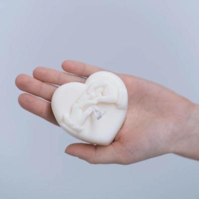 Svetluša SRDCE ZÁSNUBY 7 cm x 3,5 cm