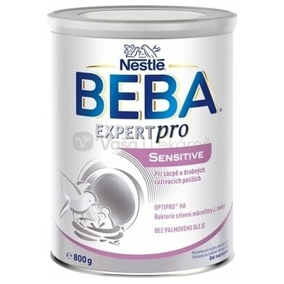 Beba Expert Pro Sensitive Špeciálna výživa pri zápche 800 g