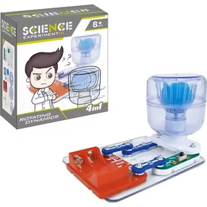 Smart Baby Научен комплект Smart Baby - Електрическа верига и въртяща динамика, 20 части (ACT184-04)