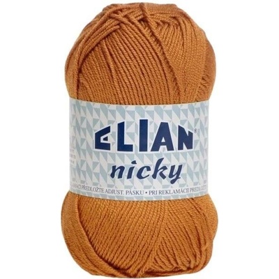 VSV Pletací příze Elian Nicky 2174 - hnědá