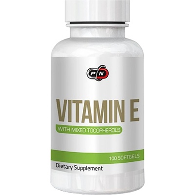 PURE Nutrition USA Vitamin E 400 IU [100 Гел капсули]