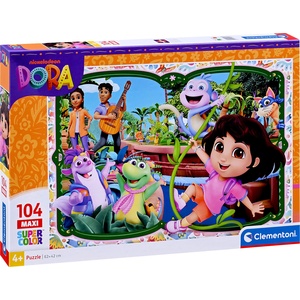 Clementoni Детски пъзел Clementoni от 104 части - Дора изследователката (25076) - baby