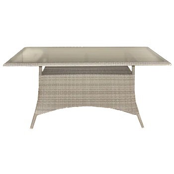 Image 1 of Horecano ГР-Маса ратан 90/160см. ТС-108g(ef-093)-СИВО (019553)