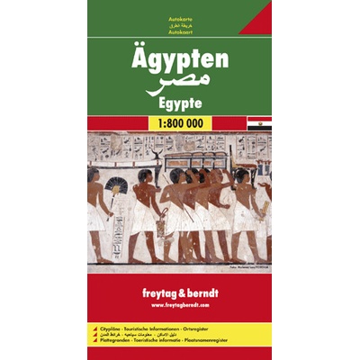 Automapa Egypt 1:800 000