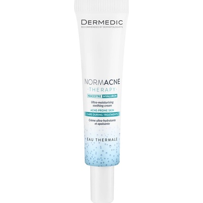 Dermedic Normacne ultrahydratačný pleťový krém podporujúci farmakoterapiu akné 40 ml