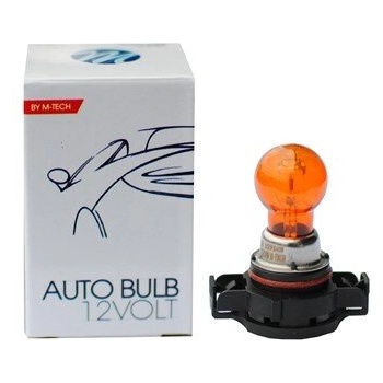 m-tech 12v24w psy24w pg20-4 amber халогенна крушка (z73)