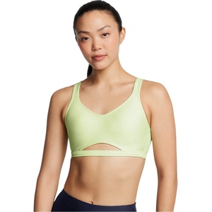 Under Armour Infinity Low Mesh Sports Bra - Green