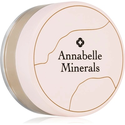 Annabelle Minerals Coverage Mineral Foundation minerálny púdrový make-up pre dokonalý vzhľad Golden Fair 4 g