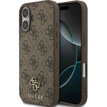 GUESS - 4G Small and Classic Logo MagSafe за iPhone 17 - Кафяв KP38552 (38552)