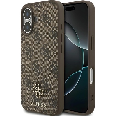 GUESS - 4G Small and Classic Logo MagSafe за iPhone 17 - Кафяв KP38552 (38552)