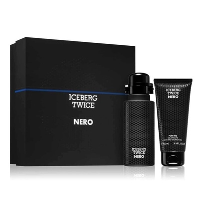 Iceberg Twice Nero Подаръчен комплект за мъже Размер EDT 125 ml + 100 ml душ гел