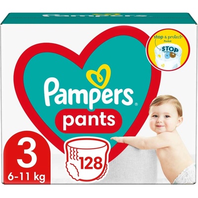 Pampers Pants Mega Box Bugyipelenka 6-11kg Midi 3 (128db) (81748921)