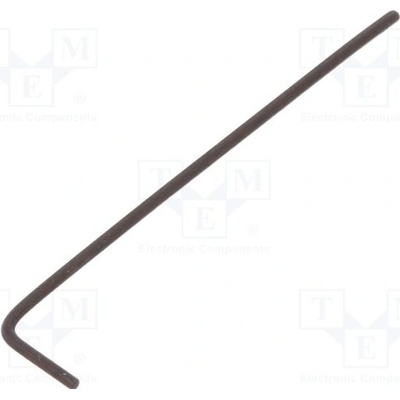 Imbusový klíč C.K T4411 007 HEX 0,7mm 30mm chrom vanadová ocel