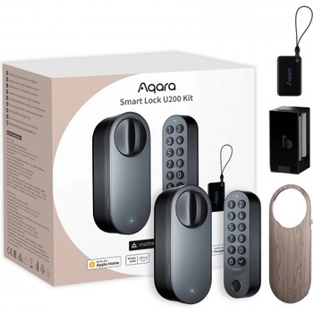 Image 1 of Aqara Smart Lock U200 Kit Смарт ключалка - Сребърен (EL-D02D)