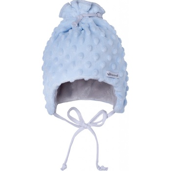 ESITO Dětská zimní čepice Minky Teddy modrá