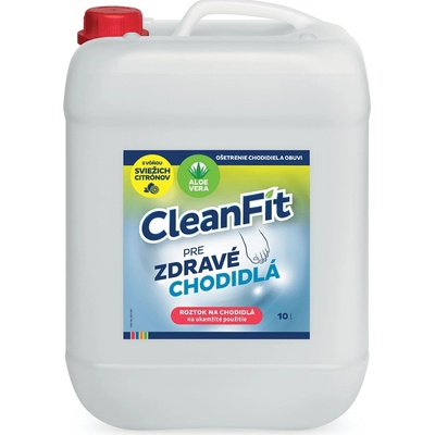 Cleanfit Pre svieže chodidlá dezinfekčný roztok 10 L