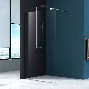 Fluminia Параван за душ кабина Mediterraneo Foxy 90x200 см, лесно почистващ се, гланциран хромиран профил (W01SC01-90-V1)