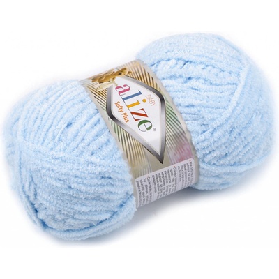 Prima-obchod Pletací příze Alize Softy Plus 100 g, barva 4 (183) modrá světlá