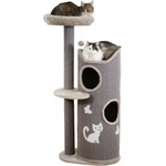 Kerbl Драскало за котка Kerbl Cat Tiana, пет нива, укрития и легло, сиво 70 x 56 x 130 см, Германия - 81620