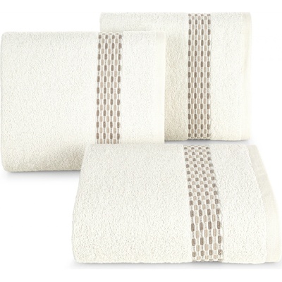 Eurofirany sada uterákov Riva 70 x 140 cm krémová 3ks