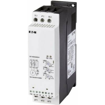 Eaton DS7-342SX024N0-N 134931 soft startér Výkon motoru při 400 V 11 kW Výkon motoru při 230 V 5.5 kW Jmenovitý proud 24