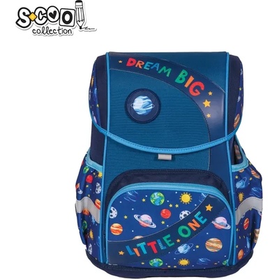 S-Cool Ученическа анатомична раница scool premium dream big little one