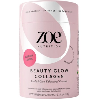 Image 1 of ZOE Nutrition Beauty Glow Collagen [250 грама] Малина