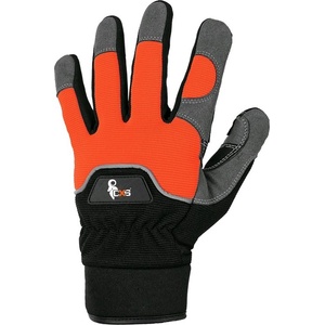 CANIS SAFETY a. s Cxs puno / Комбинирани ръкавици - черно/оранжево 9 (322001621009)