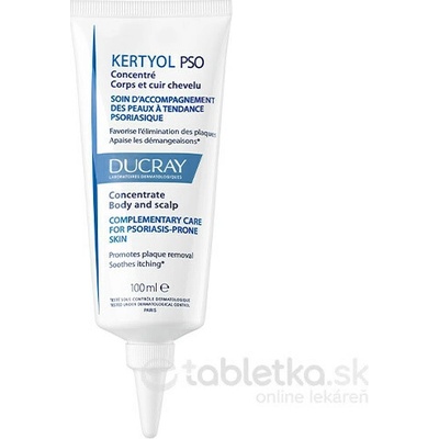 Ducray Kertyol P.S.O. koncentrovaná starostlivosť pre lokálne ošetrenie 100 ml