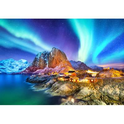 ROOVI - Puzzle Aurora Borealis, Norway - 1 000 piese