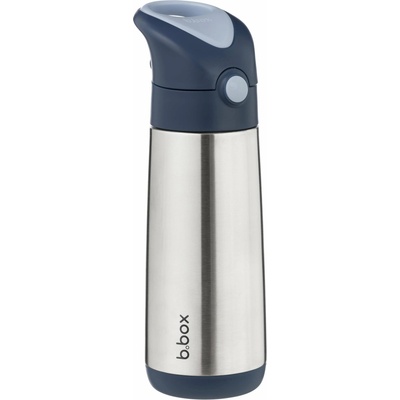 b.box Termoska na pití s brčkem 500 ml midnight