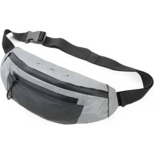 TROIKA Чанта за кръст Troika REFLACTIVE BAG, сива (BLB03/GY)