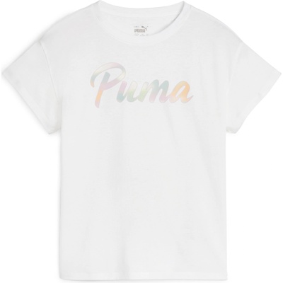 PUMA Тениска 'summer daze' бяло, размер 164