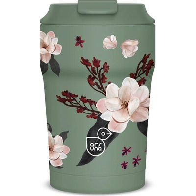 Ars una termohrnček Flowery green 350 ml