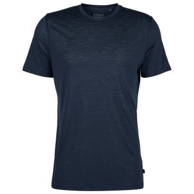 Мъжка мериносова блуза Stoic MerinoChill MMXX. Göteborg Tee Merino shirt - Dark Navy - размер 4XL (216-6198-0317)