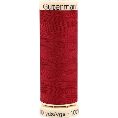 Polyesterové nitě návin 100 m Gütermann univerzální, střední, 384 American Beauty