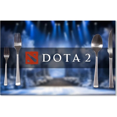 Sablio Prestieranie DOTA 2 Modrá 40x30cm