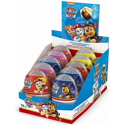 Paw Patrol čokoládové vajíčko s překvapením 12 x 20 g