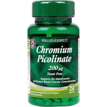 Image 1 of Holland & Barrett Chromium Picolinate 200 mcg [250 Таблетки]