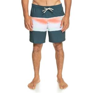 Quiksilver Бански гащета Quiksilver Surfsilk Air-Brush Volley 17Nb swimming shorts - Blue (Midnight Navy)